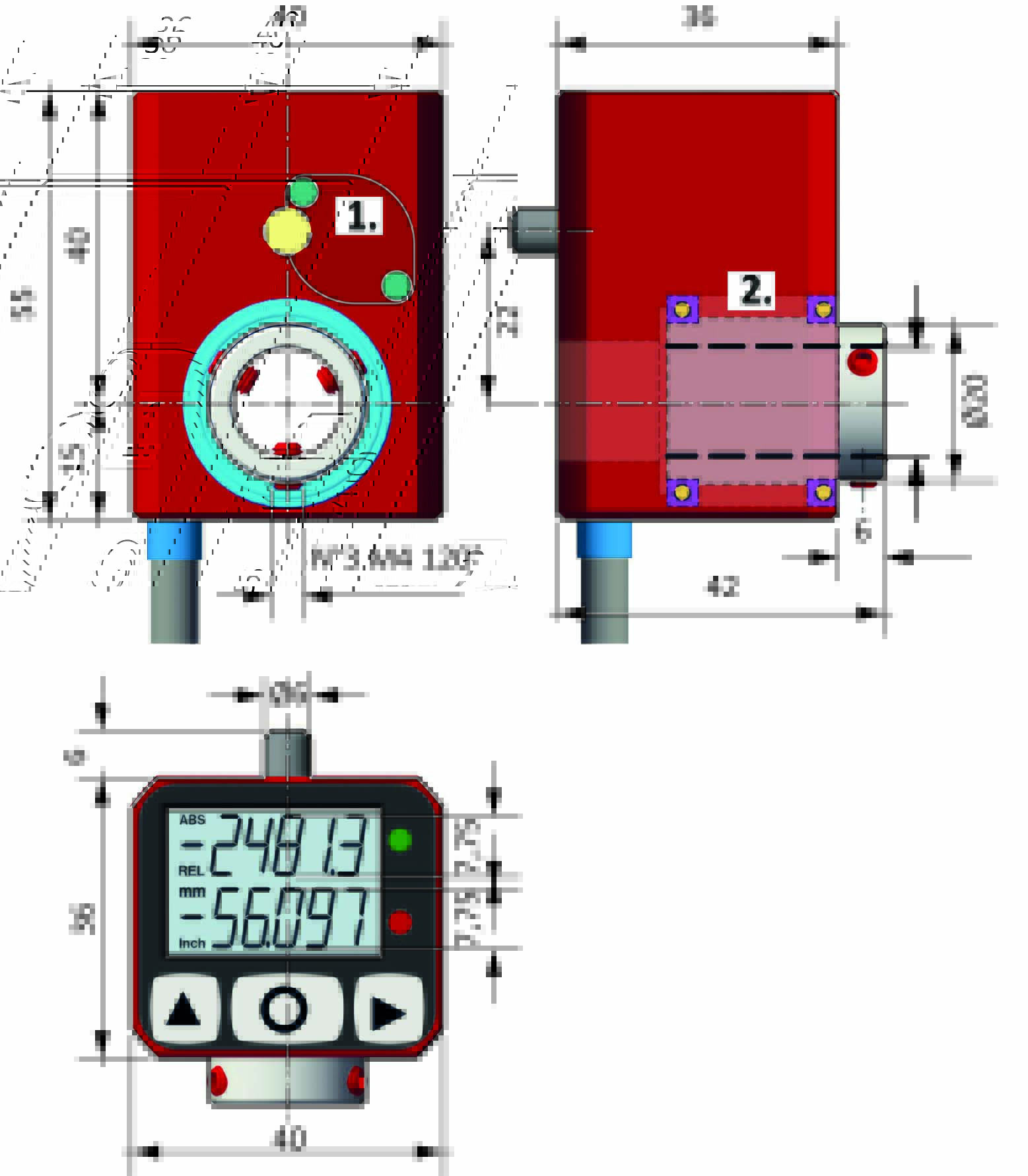 Programable Position Indicator EP43RS – EP46RS - Programmable Position Indicator with Serial Output ...